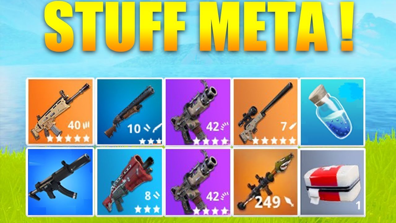 COMMENT SE STUFF POUR LA SAISON 5 (NOUVELLE META) de FORTNITE BATTLE ROYALE !