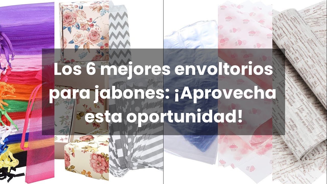 Envoltorios para jabones: Los 6 mejores envoltorios para jabones: &iexcl;Aprovecha esta oportunidad!
