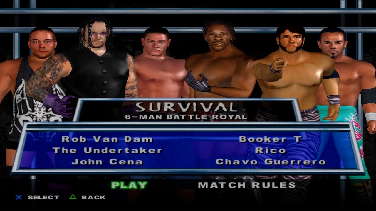 WWE SmackDown! Here Comes the Pain - SURVIVAL