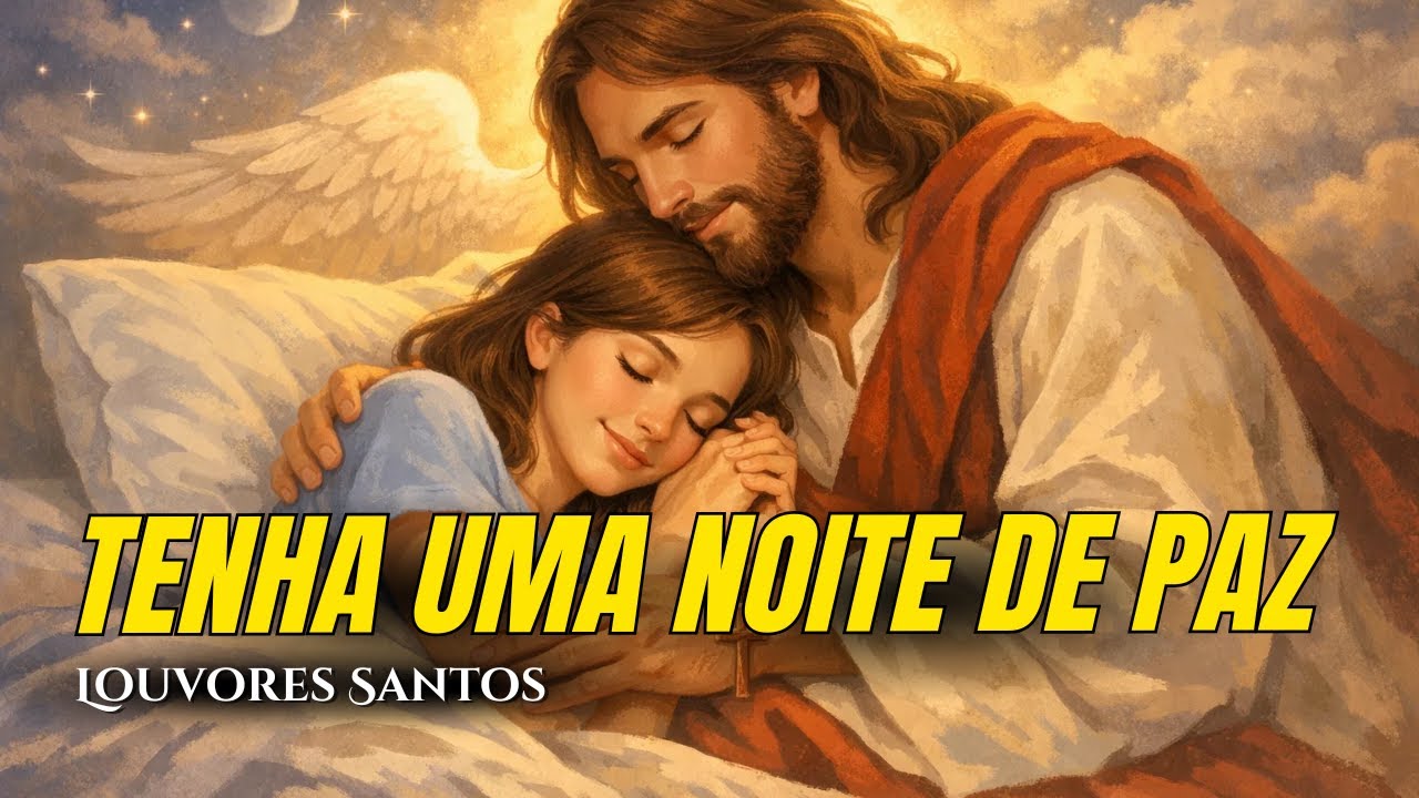 Louvores Para Dormir Tranquilo | Deus Cuida de Você
