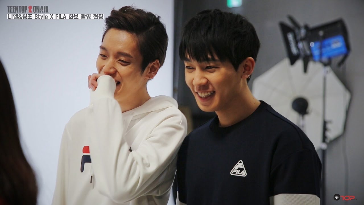 TEEN TOP ON AIR - 틴탑 니엘&창조 Style X FILA 화보 촬영 현장