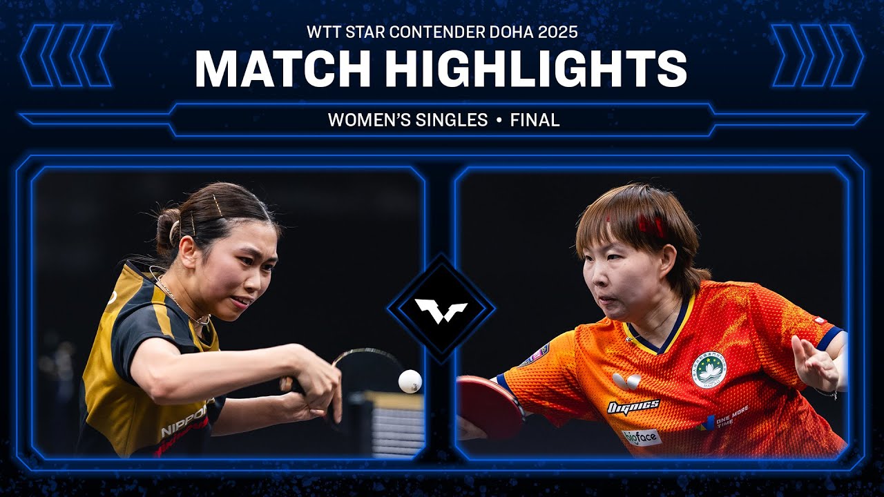 Hitomi Sato vs Zhu Yuling | WS Final | WTT Star Contender Doha 2026