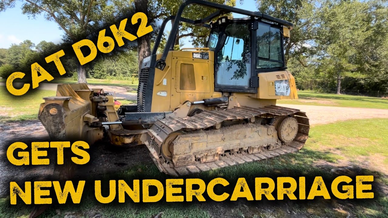 Cat D6K2 undercarriage replacement. 