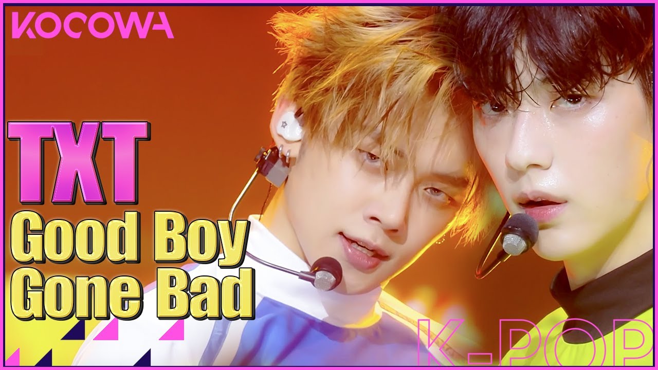 TXT - Good Boy Gone Bad l Music Bank K-Chart Ep 1124 [ENG SUB]