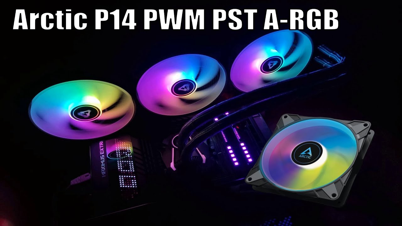 Вентилятор для корпуса Arctic P14 PWM PST A-RGB
