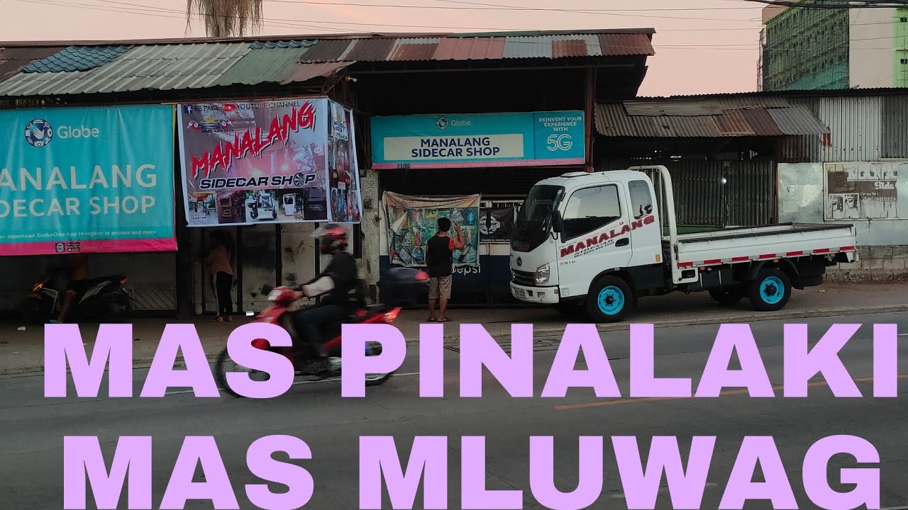 MANALANG SIDECAR ALL THE TIME.ALL THE WAY.