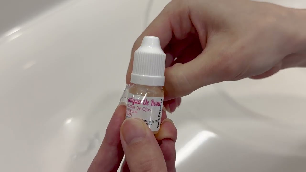 Rose Water Eye Drops