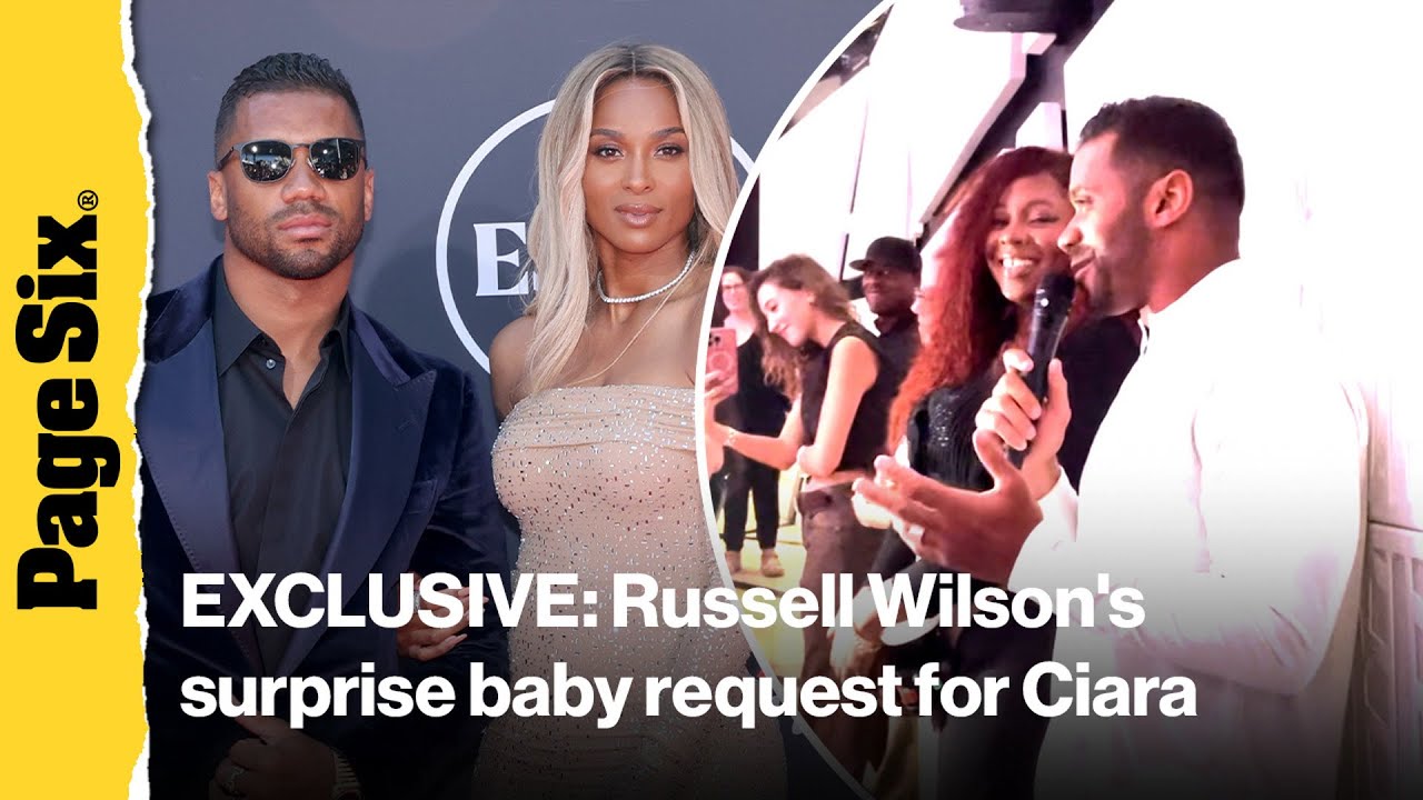 EXCLUSIVE: Russell Wilson surprises Ciara with baby request during Q&A celebrating her new album