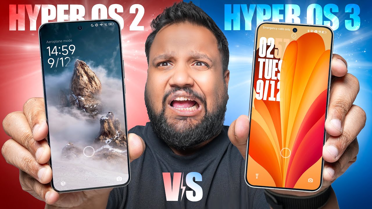 Hyper OS 3 против Hyper OS 2 — во многом вдохновлены iOS!