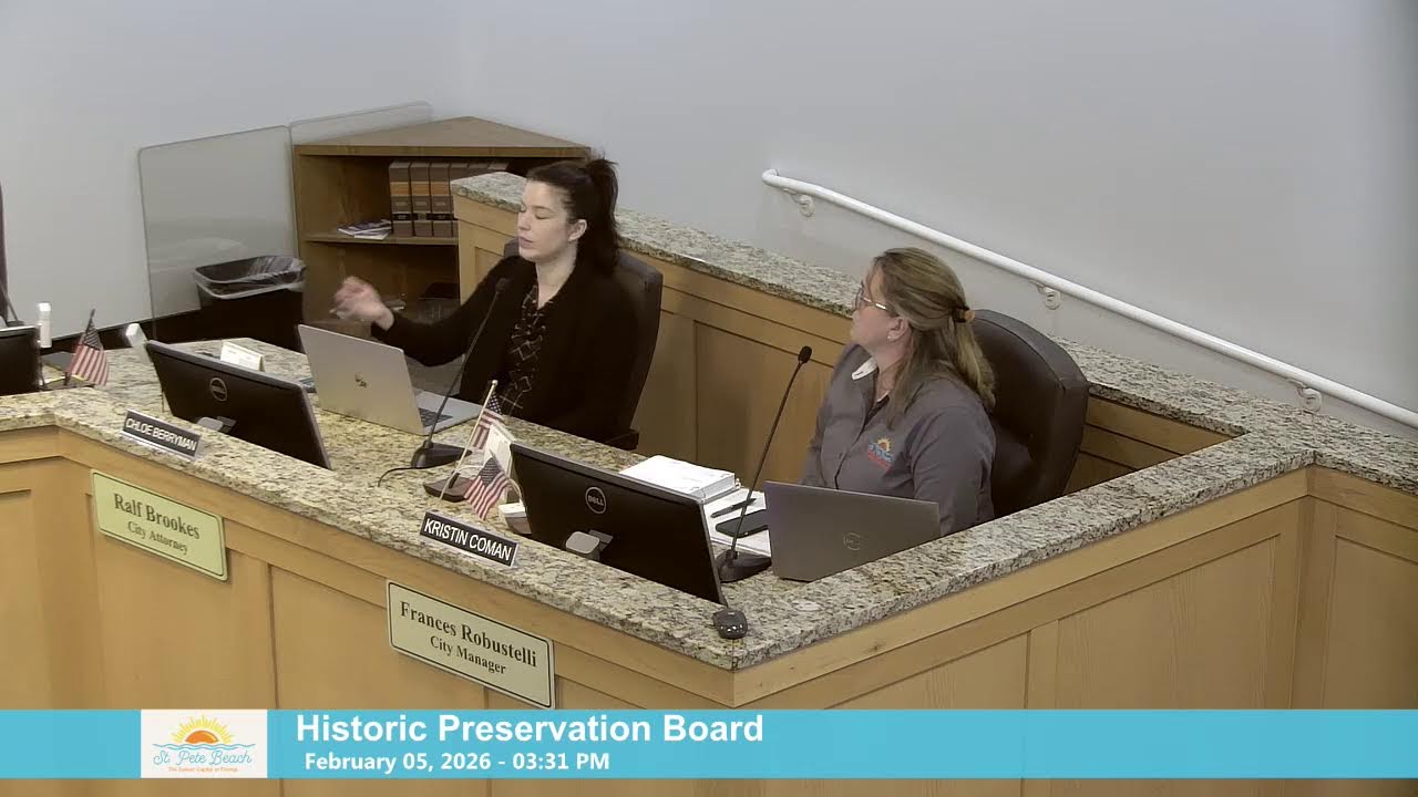 Historic Preservation Board - February 05, 2026