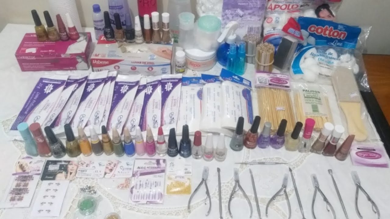 MATERIAIS DE MANICURE E PEDICURE - EMBELLEZE