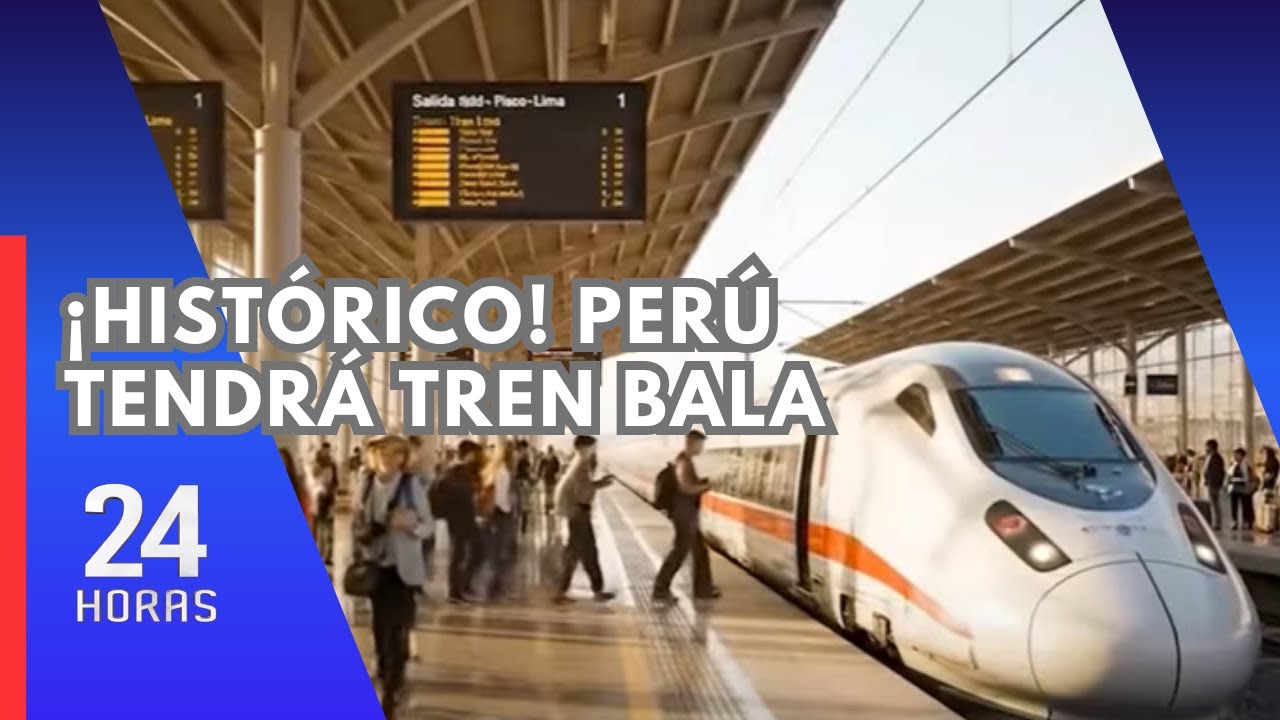 MTC anuncia megaproyecto del tren bala que unir&aacute; Tumbes y Tacna