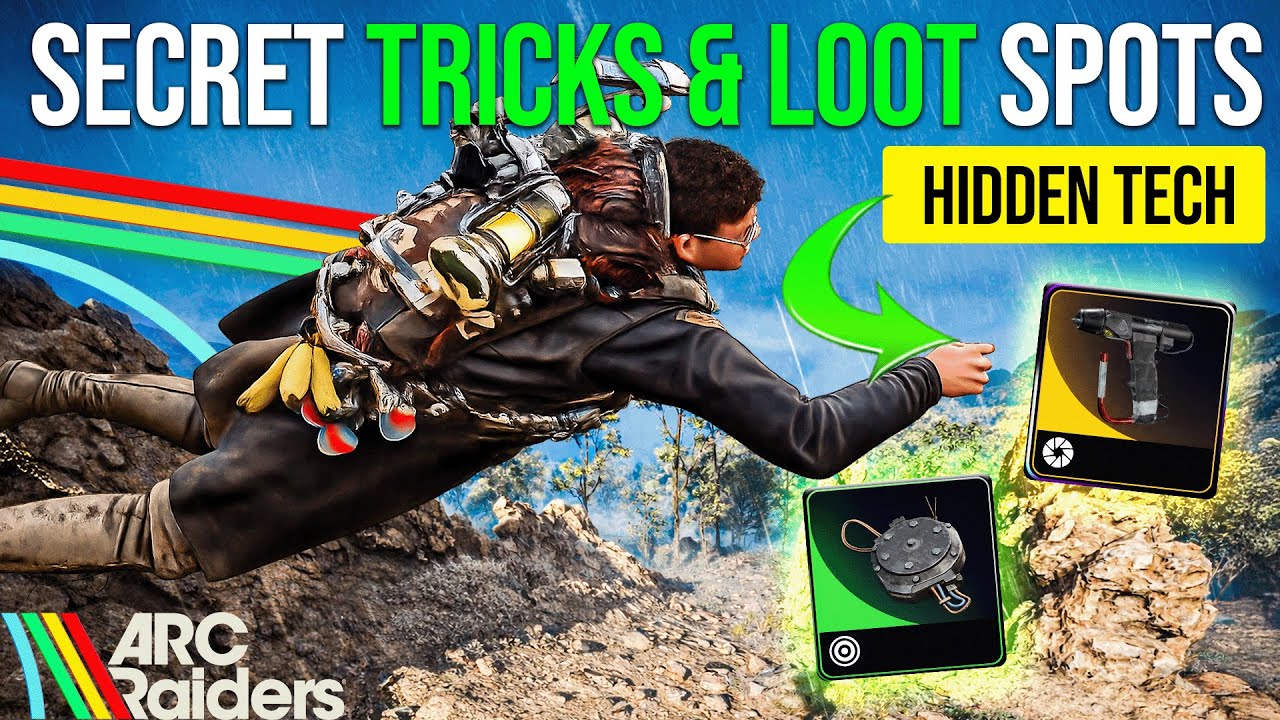 ARC Raiders Map Secrets - Hidden Loot Spots & Advanced Movement Tech