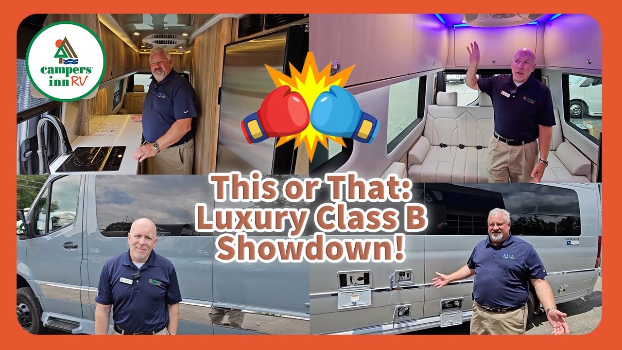 Luxury Class B Motorhome Showdown: Grech Strada-Ion vs. Airstream Interstate 24GT