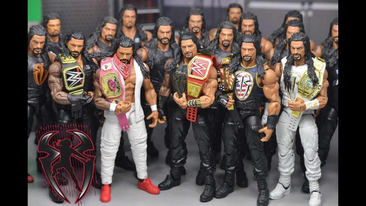 WWE ROMAN REIGNS FIGURE COLLECTION!