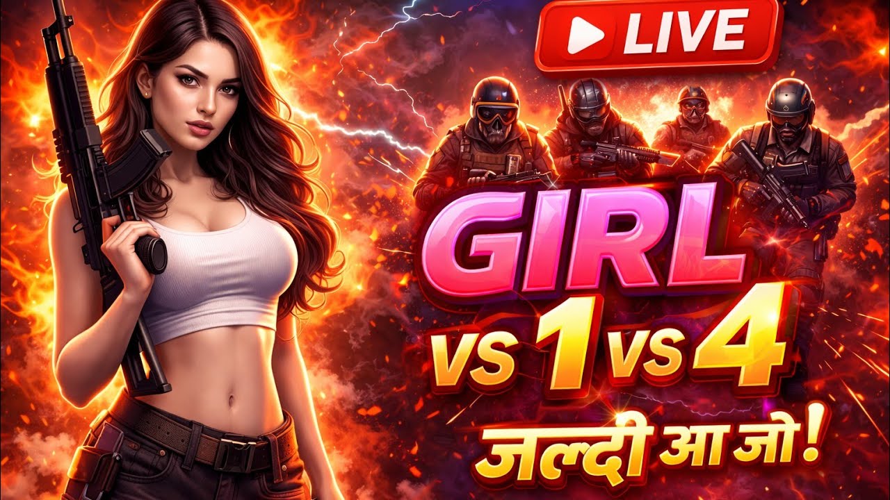 FREE FIRE LIVE GIVEAWAY CUSTOM ROOM | FF LIVE GIVEAWAY #live #freefire #1vs4
