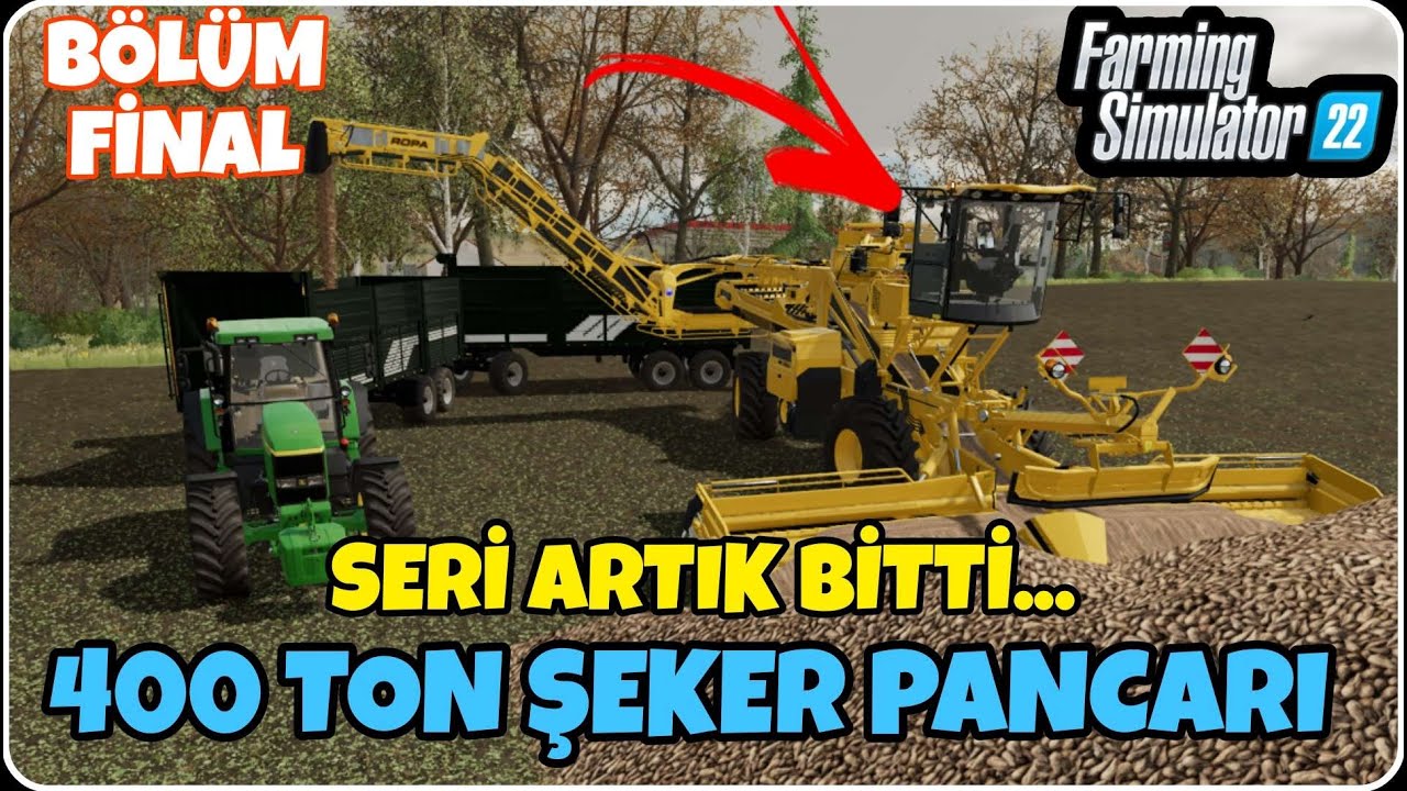 SERİ ARTIK FİNAL OLUYOR/400 TON PANCAR YAPTIM... #final