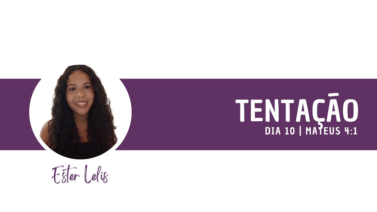 Bíblia sem Filtro | Mateus 4:1 (Ester Lelis)