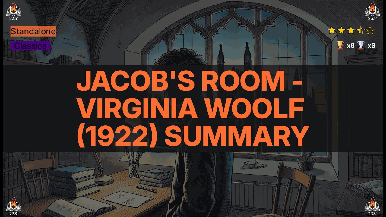 Jacob's Room - Virginia Woolf (1922) Summary