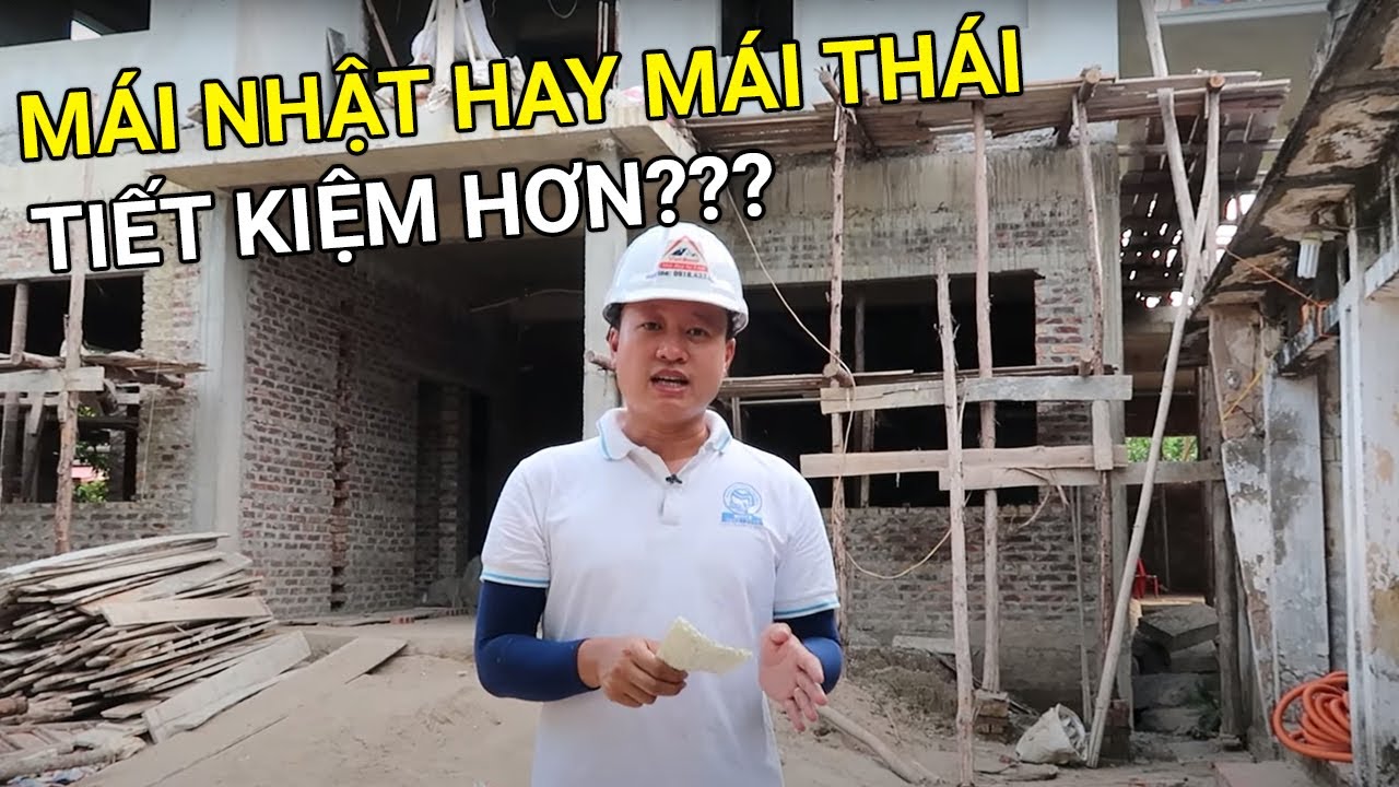 [QUAN TRỌNG] Lựa chọn mái nhật hay mái thái? Mái nào tiết kiệm hơn? Thi công mái ngói tại Hưng Yên