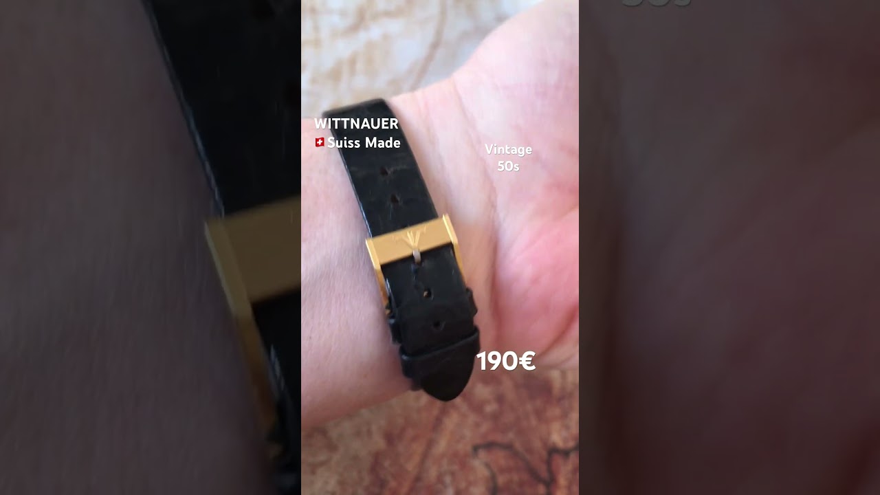Reloj Suizo #WITTNAUER🇨🇭, vintage A&Ntilde;OS 50s, IMPOLUTO 🟢👉🏻 M&Aacute;S DE 400 RELOJES ANTIGUOS EN STOCK&hellip;