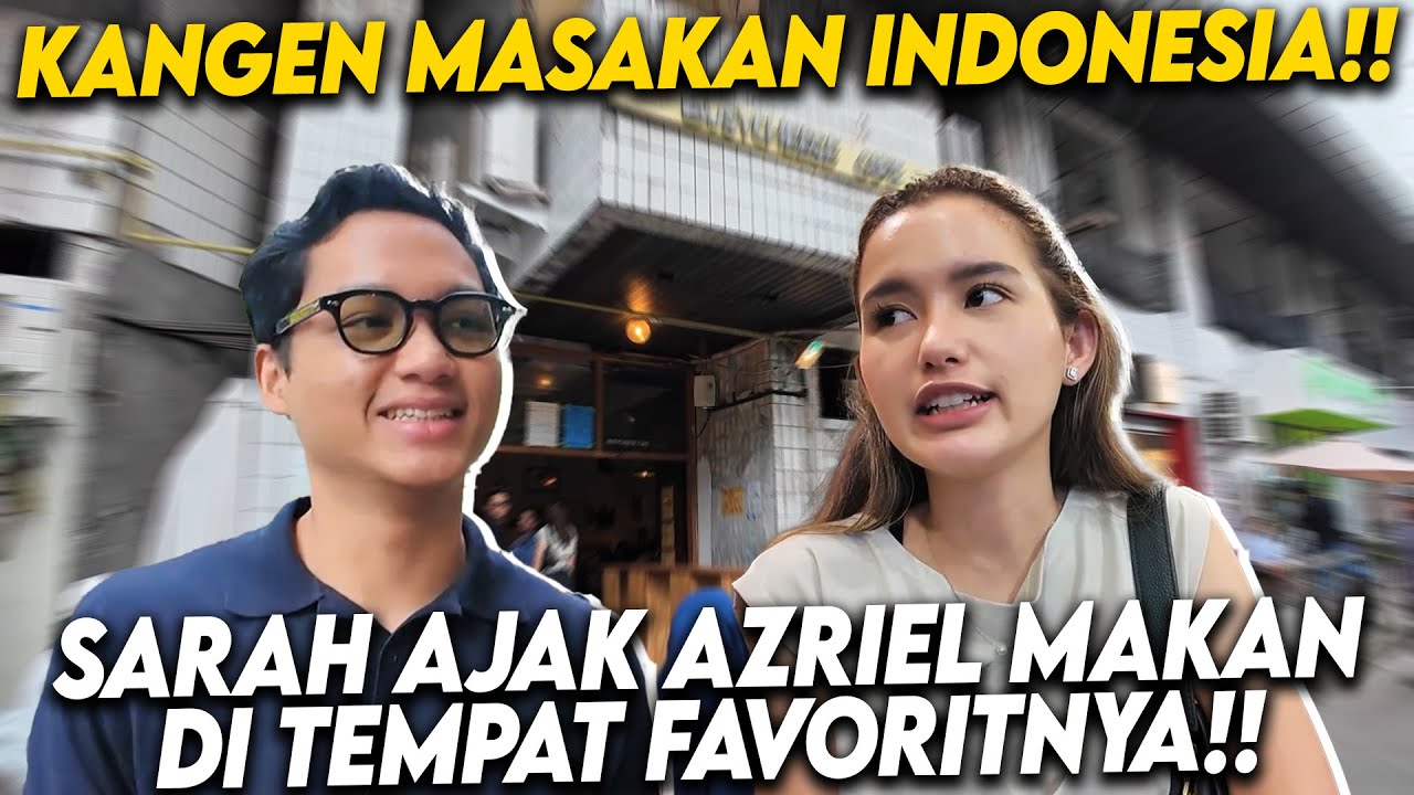 MAKAN SIANG DI TEMPAT FAVORIT SARAH DI JAKARTA HINGGA AZRIEL AJAK MAKAN DESSERT PALING RAME DI SINI!