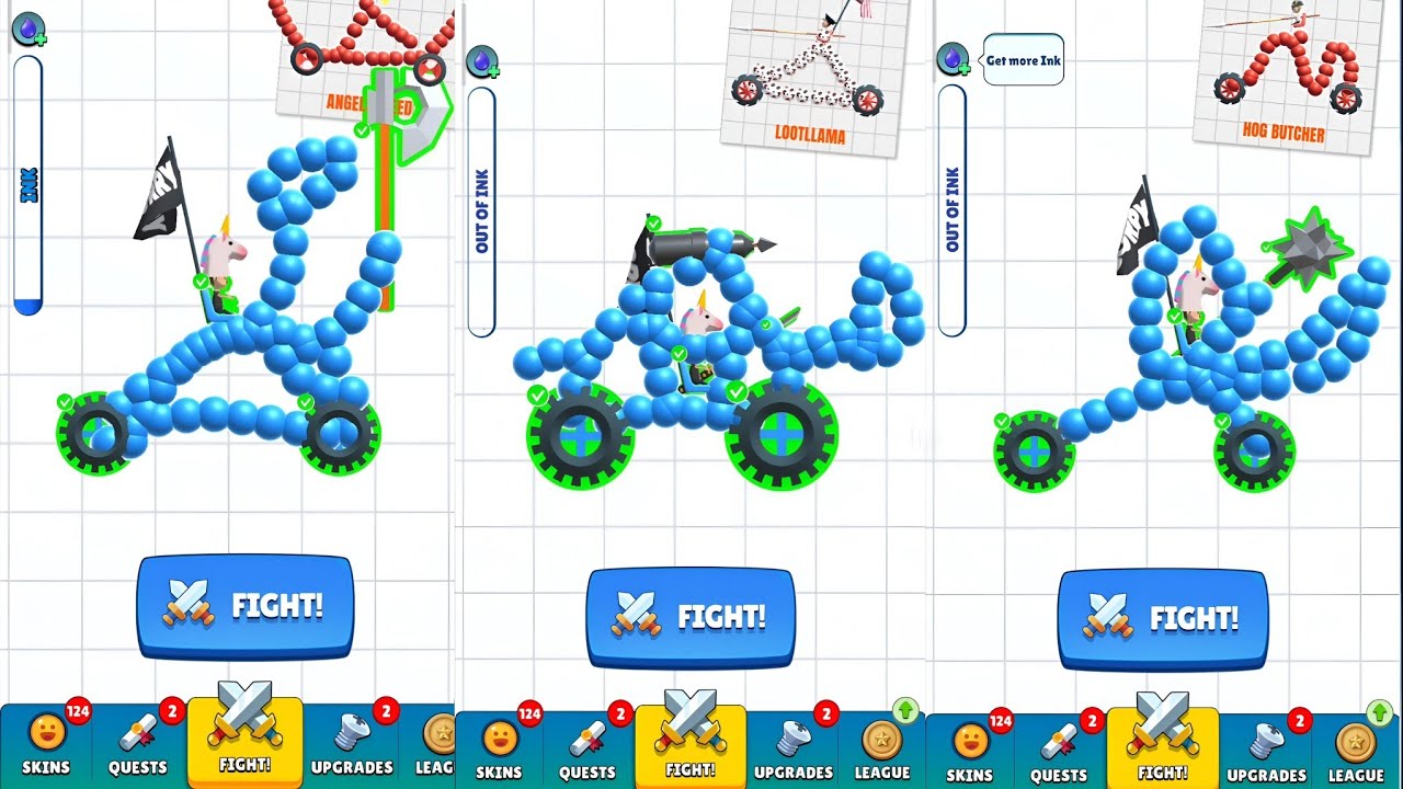 Draw joust amazing car ||Generate Game|| and, fighting