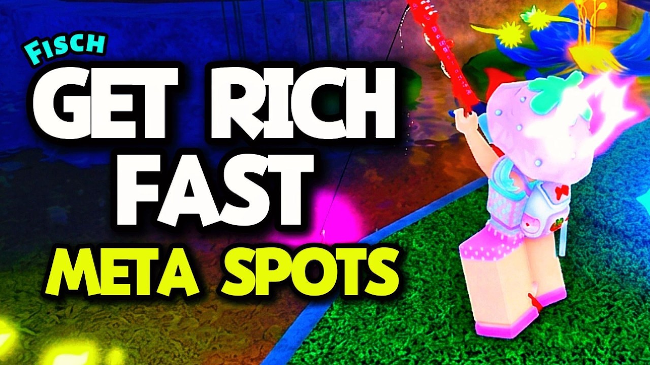 ЛУЧШИЕ МЕСТА ДЛЯ ЗАРАБАТЫВАНИЯ ДЕНЕГ В ИГРЕ Fisch (Roblox) НА СЕЙЧАС