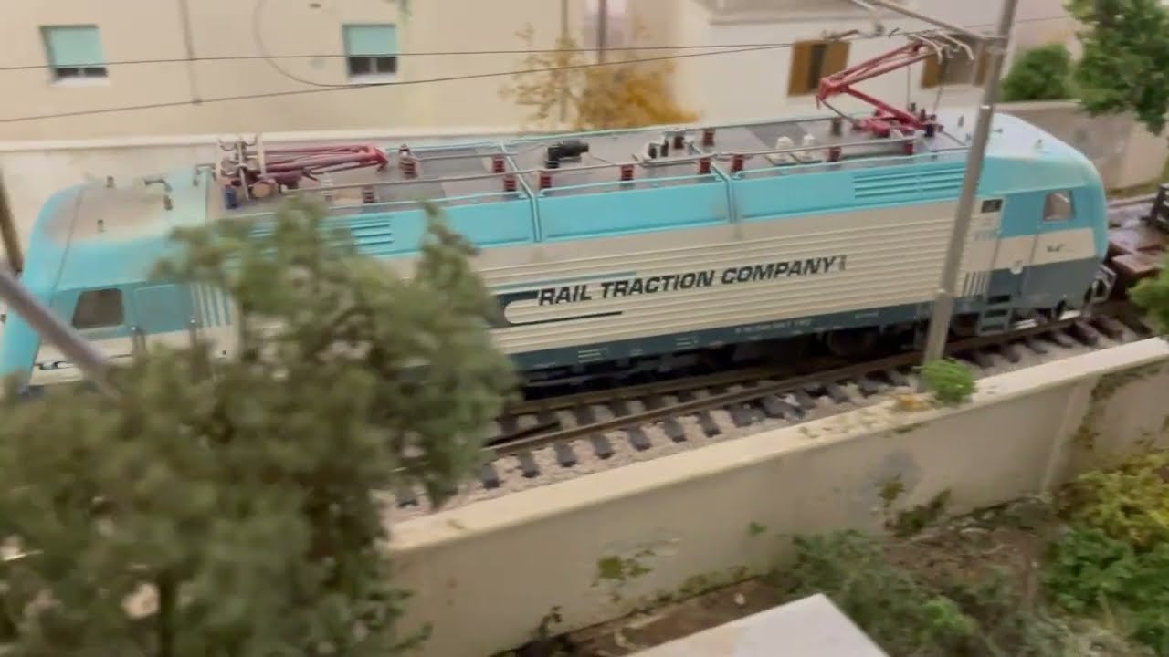 Plastico ferroviario, rimessa stazione Terminale 1