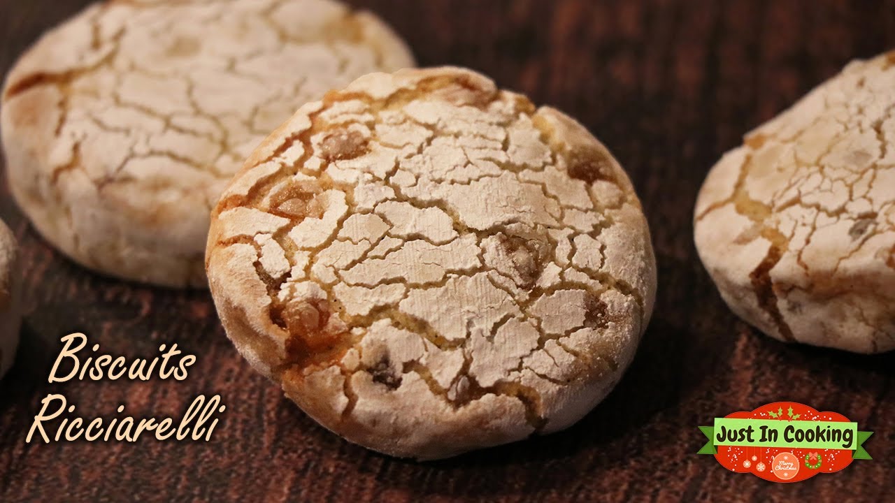 ❅ Recette de Biscuits de Noël Italiens : Les Ricciarelli ❅
