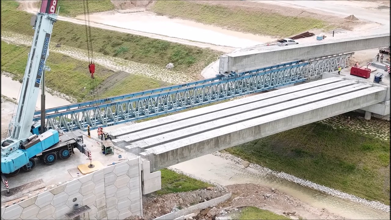 Beam Launching Using Girder