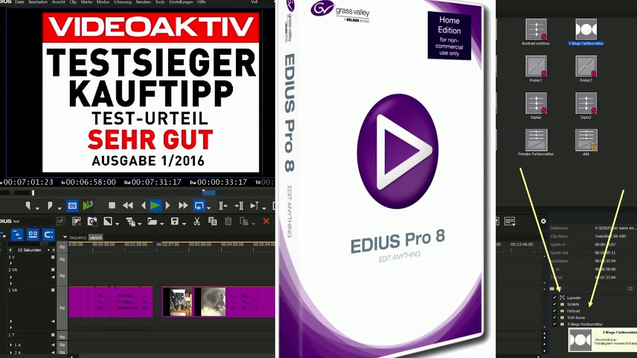Video Wandlung von SD (DVD, VHS, Hi8) nach HD - Teil 2 Deutsch