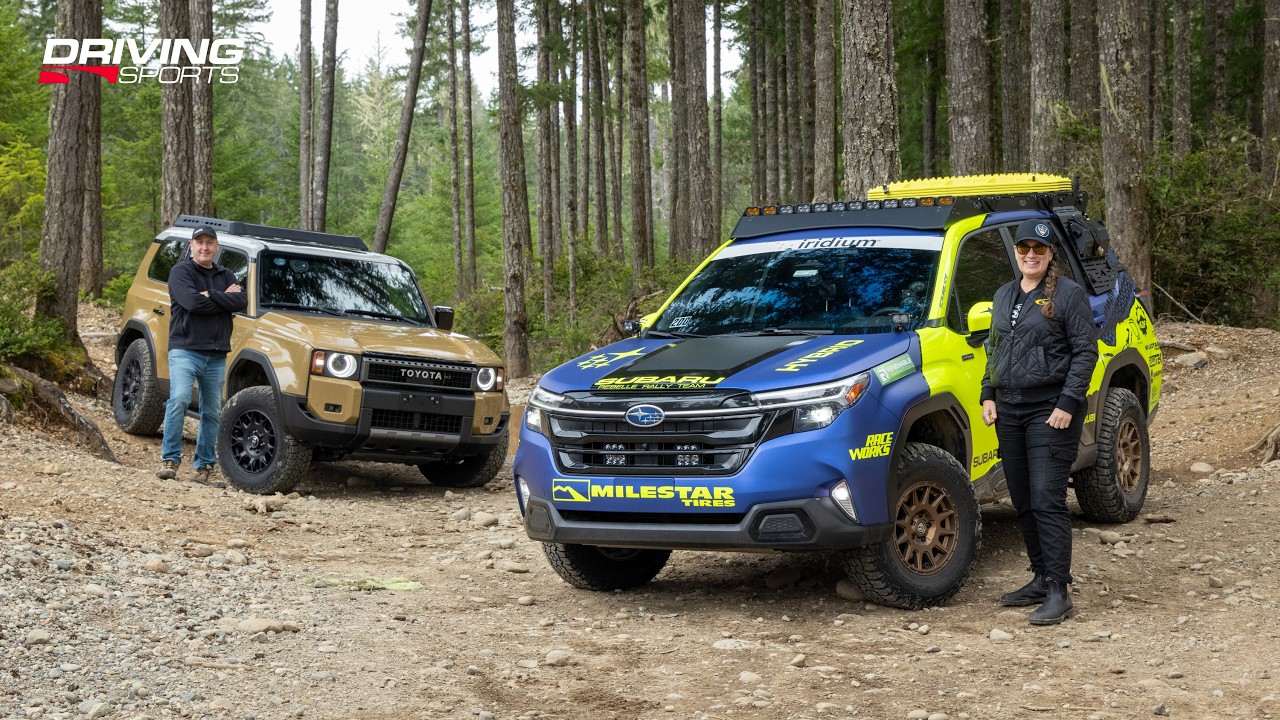 Модифицированный гибридный Subaru Forester против Toyota Land Cruiser