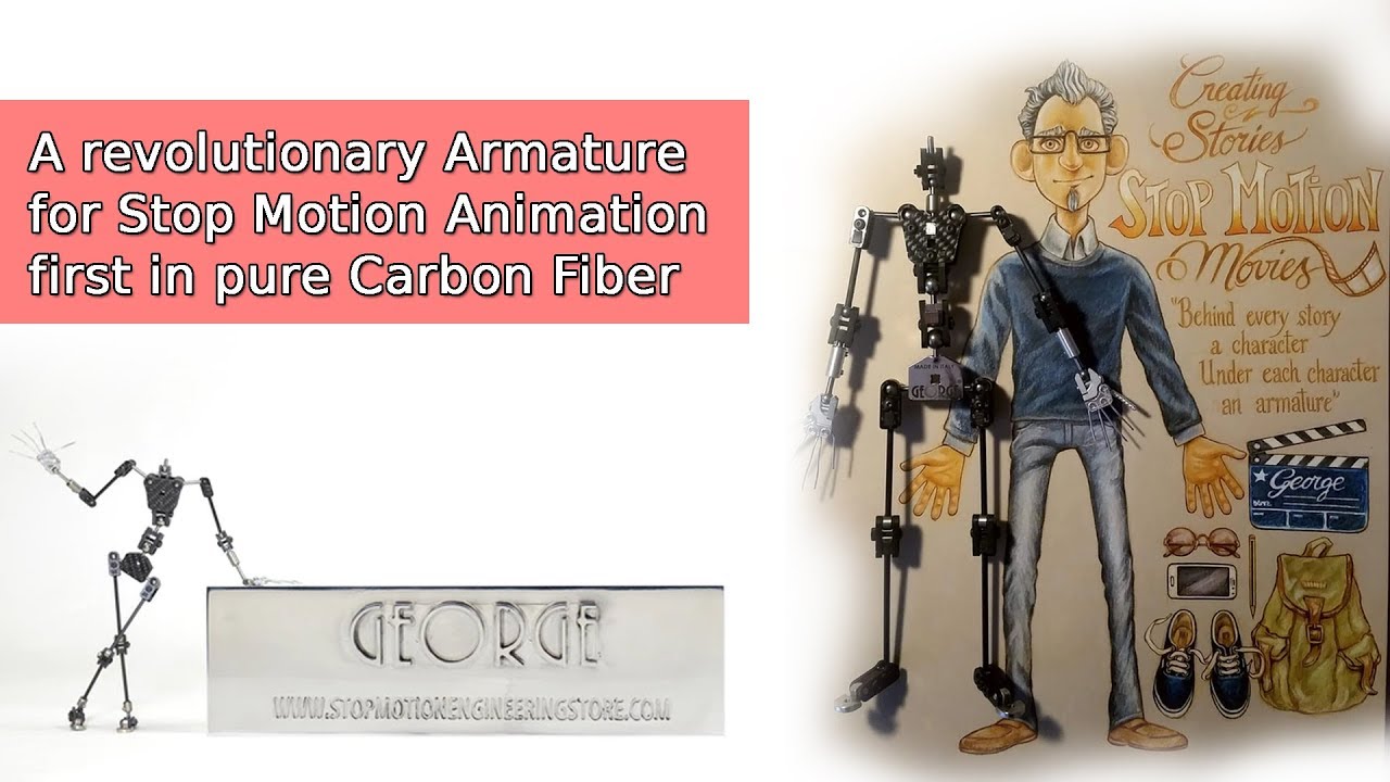 GEORGE® THE WORLD'S BEST ARMATURE FOR STOP MOTION ANIMATION by Stopmotion Engineering — Kickstarter