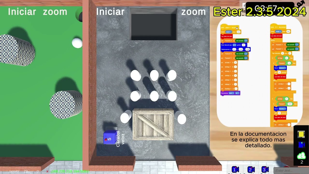 Simulador Ester evolución del proyecto 2021-2024