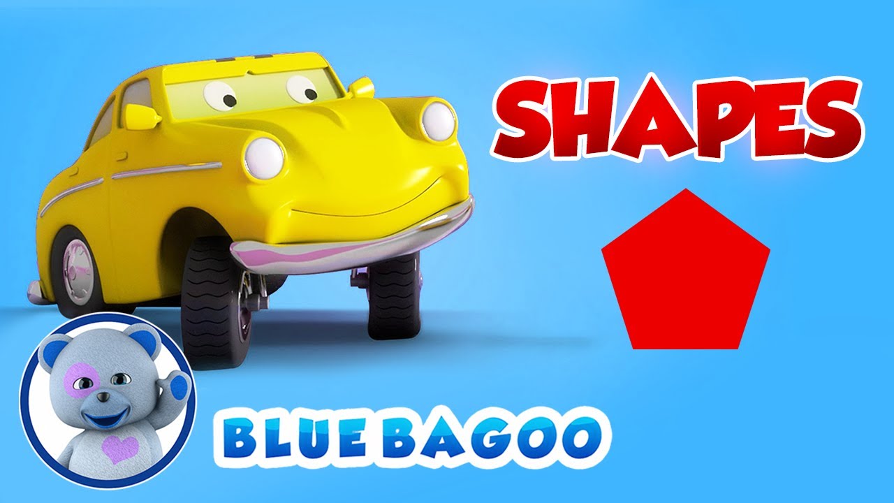 Learn Shapes | Ed the Hungry Car | Blue Bagoo &ndash; Kids Songs