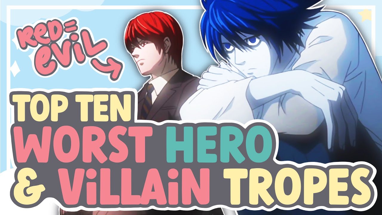 Top 10 WORST Hero & Villain Tropes (And I Draw Them All) || SPEEDPAINT + COMMENTARY