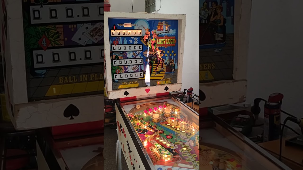 Lady Luck Pinball ein Flipper von RECEL