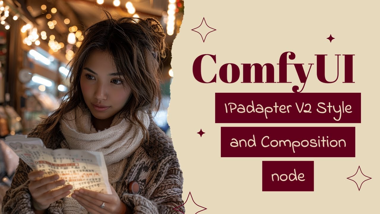 IPAdapter V2 Style and Composition node ComfyUI