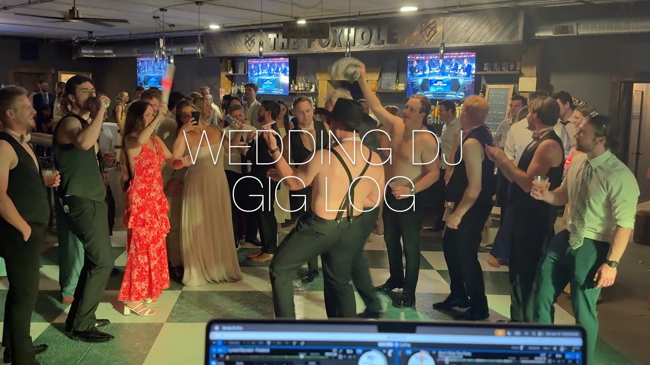 Wedding DJ Gig Log Revel Run in Chelsea, Michigan