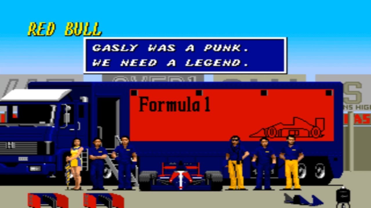 Super Monaco GP 2019: HE Returns (SMGP Hack) - Mega Drive/Genesis - Teams Motorhomes
