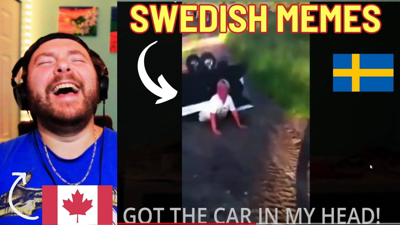 Canadian Reacts to Swedish Memes with English Subtitles