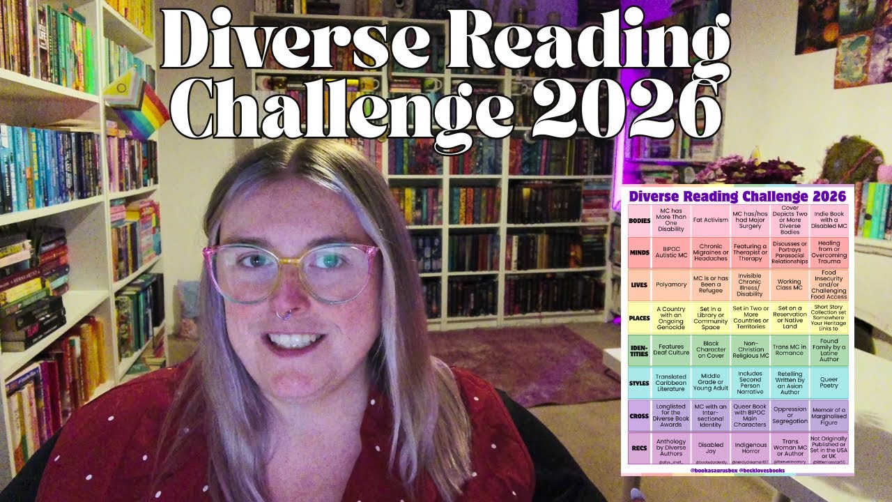 Diverse Reading Challenge 2026 - Launch Video