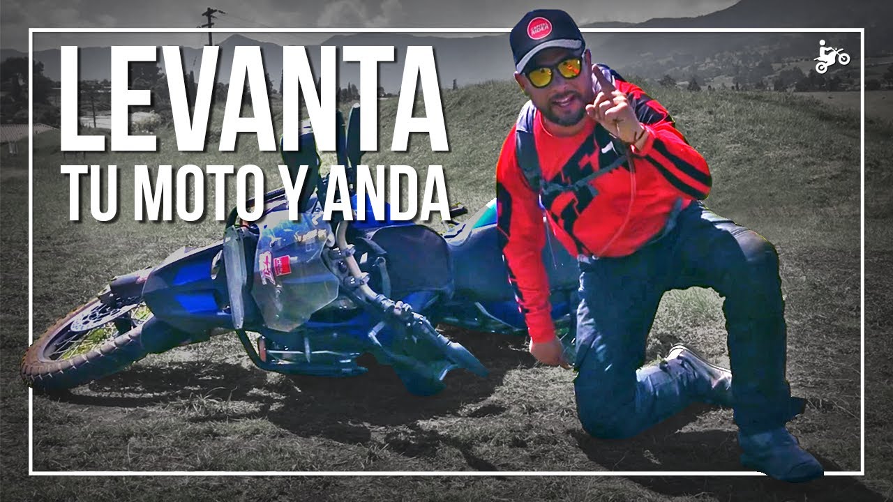 CÓMO LEVANTAR UNA MOTO MAXITRAIL EN OFFROAD BMW F800GS #CapitalRider #BMMotorrad #LocosporlaAventura