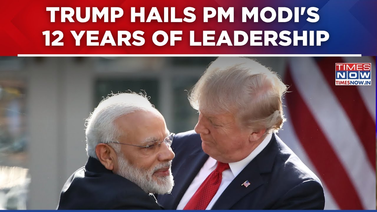 Trump Hails PM Modi's 12-Year Leadership Journey As He Becomes India's Longest-Serving Elected PM