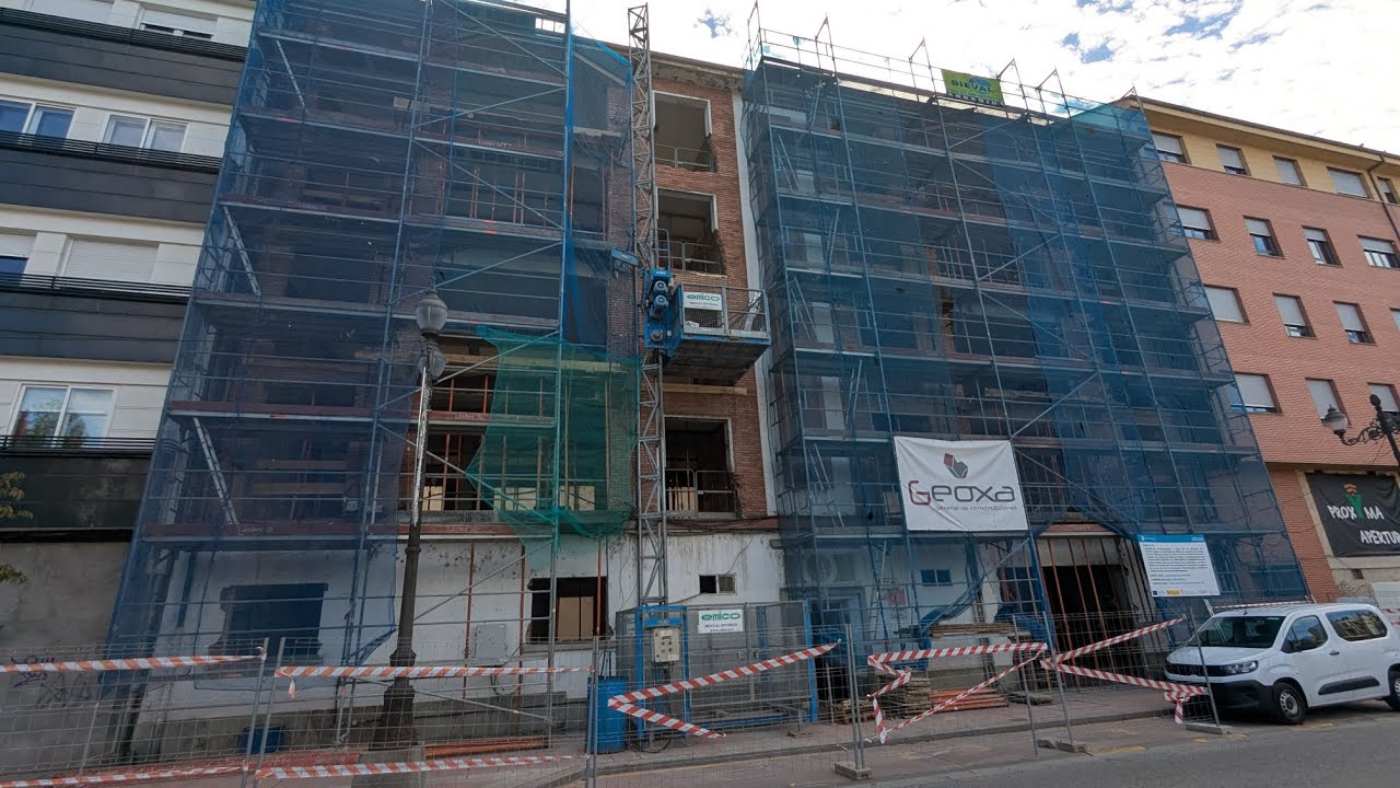 Obras en el edificio de innovación Mario Tascón