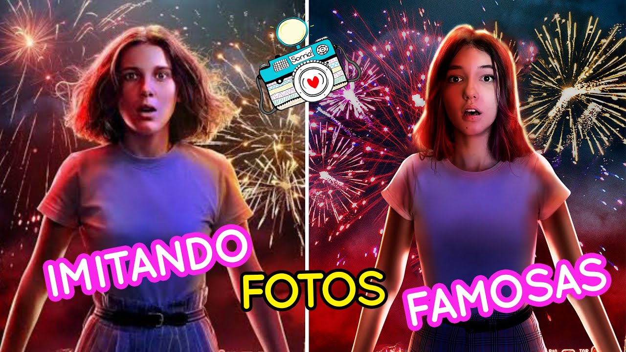 RECRIANDO FOTOS ANTIGAS DE PESSOAS FAMOSAS | Luluca