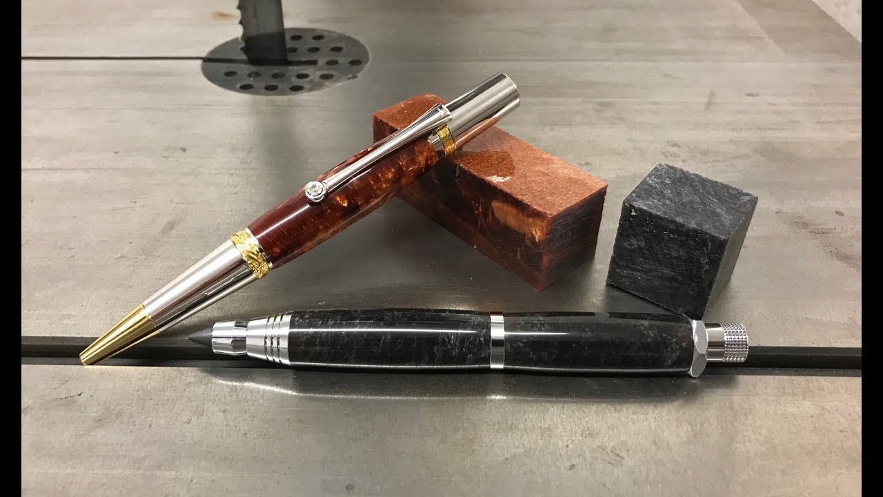 Turning a Majestic Squire and Workshop Sketch Pencil for Christmas
