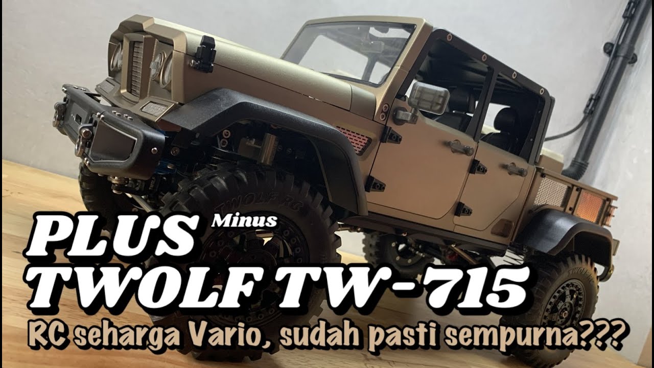 UJI COBA PLUS MINUS RC Sultaners TWOLF TW-715