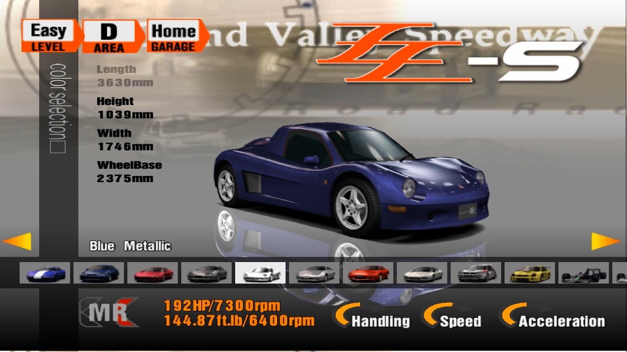 Gran Turismo 3: A-Spec Arcade Mode Single Race Easy Area D Apricot Hill Raceway | PlayStation 2